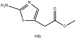 (2-AMino-thiazol-5-yl)-acetic acid Methyl ester hydrobroMide Struktur