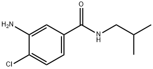 3-amino-4-chloro-N-isobutylbenzamide Struktur