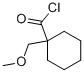 Cyclohexanecarbonyl chloride, 1-(methoxymethyl)- (9CI) Struktur