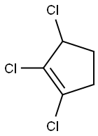 Trichlorocyclopentene Struktur