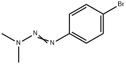 1-(4-bromophenyl)-3,3-dimethyltriazene Struktur