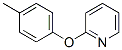 (4-Methylphenoxy)pyridine Struktur