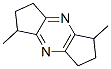 1,5-dimethyl-2,3,6,7-tetrahydro-1H,5H-biscyclopentapyrazine Struktur