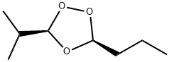 1,2,4-Trioxolane,3-(1-methylethyl)-5-propyl-,cis-(9CI) Struktur