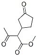 Cyclopentaneacetic acid, -alpha--acetyl-3-oxo-, methyl ester (9CI) Struktur