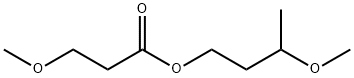 3-methoxybutyl 3-methoxypropanoate Struktur