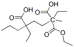 2,2,5-triethyl octane-2,2,5-tricarboxylate Struktur