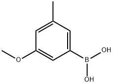 Boronic acid, (3-methoxy-5-methylphenyl)- (9CI) Struktur