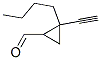 Cyclopropanecarboxaldehyde, 2-butyl-2-ethynyl- (9CI) Struktur