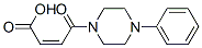 (2Z)-4-OXO-4-(4-PHENYLPIPERAZIN-1-YL)BUT-2-ENOIC ACID Struktur