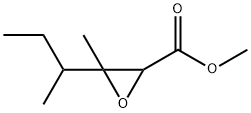 Oxiranecarboxylic acid, 3-methyl-3-(1-methylpropyl)-, methyl ester (9CI) Struktur