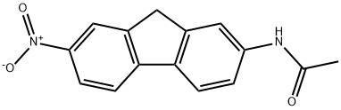 2-ACETAMIDO-7-NITROFLUORENE Struktur