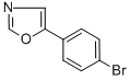 5-(4-BROMOPHENYL)-1,3-OXAZOLE Struktur