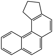 1H-Cyclopenta(c)phenanthrene, 2,3-dihydro- Struktur