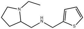 2-Pyrrolidinemethanamine,1-ethyl-N-(2-thienylmethyl)-(9CI) Struktur