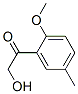 Ethanone, 2-hydroxy-1-(2-methoxy-5-methylphenyl)- (9CI) Struktur