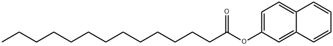 2-NAPHTHYL MYRISTATE Struktur