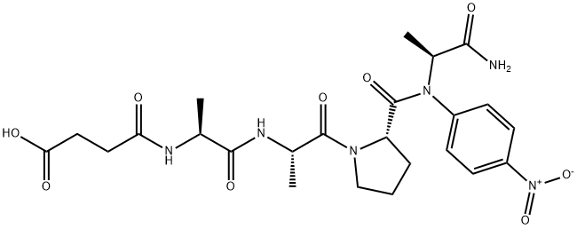 SUC-ALA-ALA-PRO-ALA-PNA Struktur