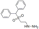 1-[2-[(Diphenylmethyl)sulfonyl]ethyl]hydrazine Struktur