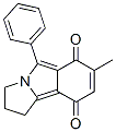 1H-Pyrrolo(2,1-a)isoindole-6,9-dione, 2,3-dihydro-7-methyl-5-phenyl- Struktur