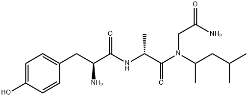 tyrosyl-alanyl-N-(1,3-dimethylbutyl)glycinamide Struktur