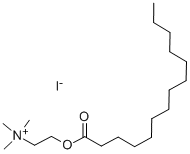 MYRISTOYL CHOLINE IODIDE Struktur