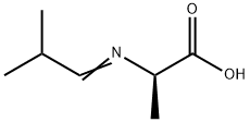 D-Alanine, N-(2-methylpropylidene)- (9CI) Struktur