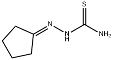 1-Cyclopentylidenethiosemicarbazide Struktur