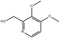 3,4-Dimethoxy-2-pyridinemethanol Struktur