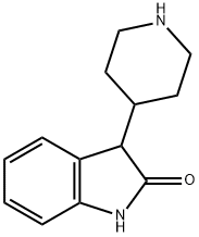 3-(piperidin-4-yl)indolin-2-one Struktur