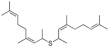 Methyl[(Z)-3,7-dimethyl-2,6-octadienyl] sulfide Struktur