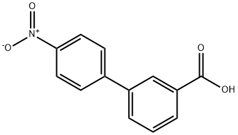 4'-Nitro-3-biphenylcarboxylic acid Struktur