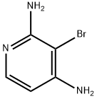 3-Bromo-2,4-diaminopyridine Struktur