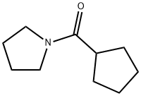 Methanone, cyclopentyl-1-pyrrolidinyl- Struktur