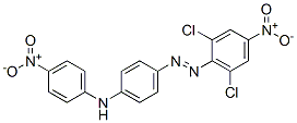 4-[(2,6-dichloro-4-nitrophenyl)azo]-N-(4-nitrophenyl)aniline Struktur