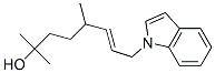 8-(1H-Indol-1-yl)-2,5-dimethyl-6-octen-2-ol Struktur