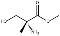 D-Serine, 2-methyl-, methyl ester (9CI) Struktur