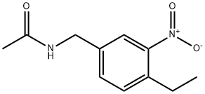 Acetamide, N-[(4-ethyl-3-nitrophenyl)methyl]- (9CI) Struktur