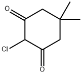 1,1-DIMETHYL-4-CHLORO-3,5-CYCLOHEXANEDIONE Struktur