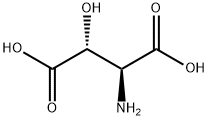 ERYTHRO-BETA-HYDROXY-L-ASPARTIC ACID Struktur