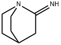 1-Azabicyclo[2.2.2]octan-2-imine(9CI) Struktur