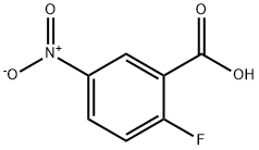 2-Fluoro-5-nitrobenzoic acid  Struktur