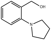 (2-PYRROLIDIN-1-YLPHENYL)METHANOL Struktur