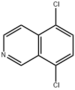 5,8-DICHLOROISOQUINOLINE Struktur