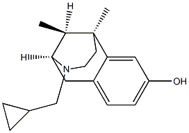 (+)-Cyclazocine Struktur