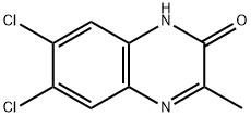 6,7-dichloro-3-methyl-3,4-dihydroquinoxalin-2(1H)-one Struktur