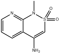 1-METHYL-2,2-DIOXO-1,2-DIHYDRO-2LAMBDA6-PYRIDO[2,3-C][1,2]THIAZIN-4-YLAMINE Struktur