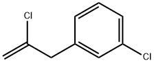 2-Chloro-3-(3-chlorophenyl)prop-1-ene Struktur