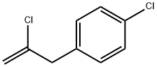 2-Chloro-3-(4-chlorophenyl)prop-1-ene Struktur