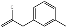 2-Chloro-3-(3-methylphenyl)prop-1-ene Struktur